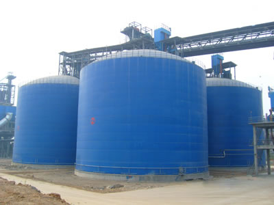 大名水泥钢板库改造