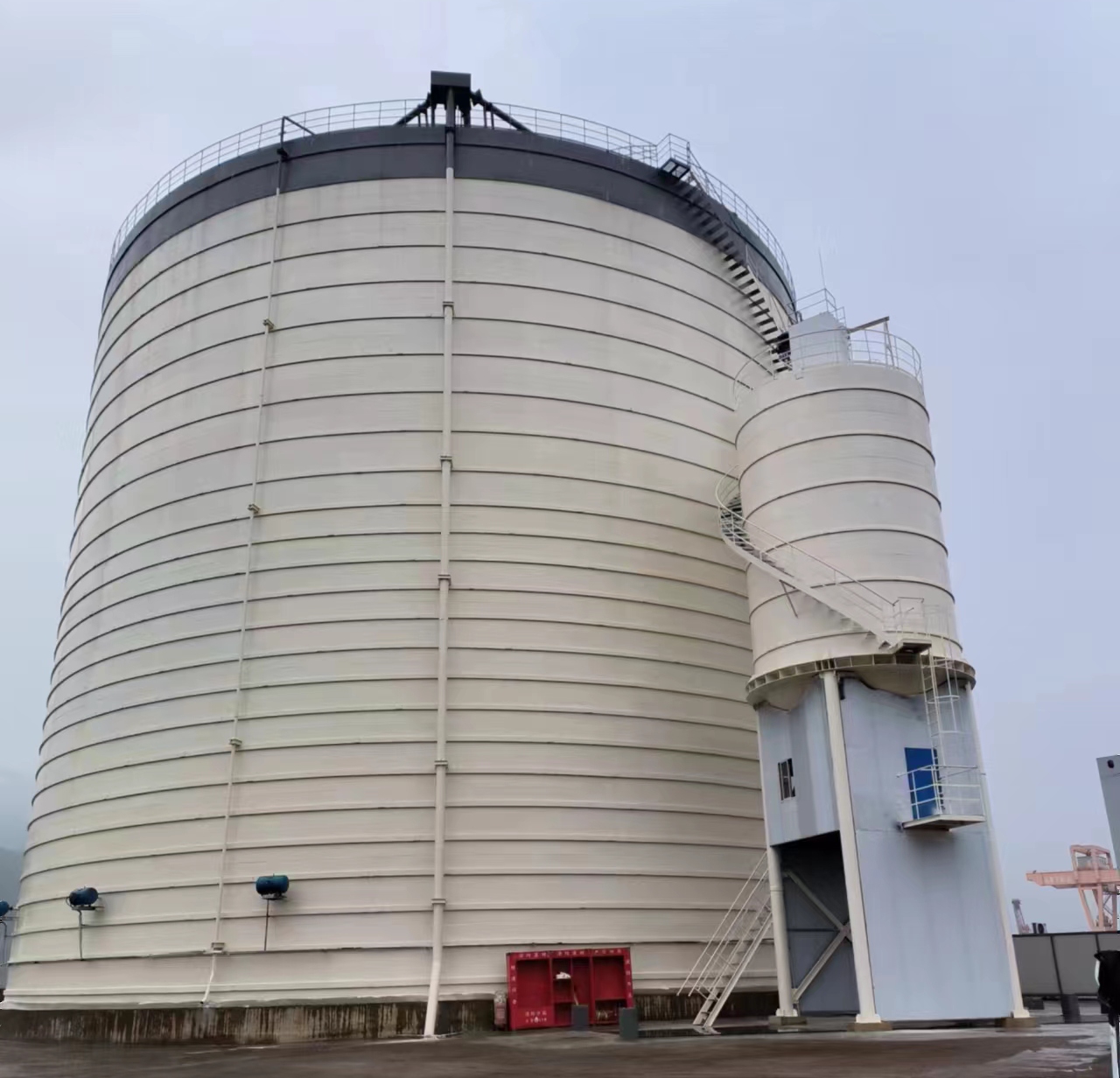 大名10万吨水泥钢板库